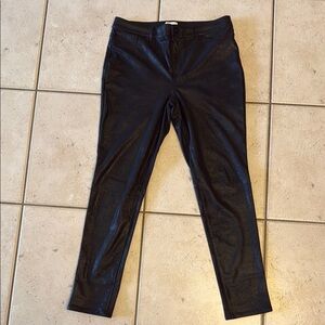 Chico's Shimmering Black Skinny Pants